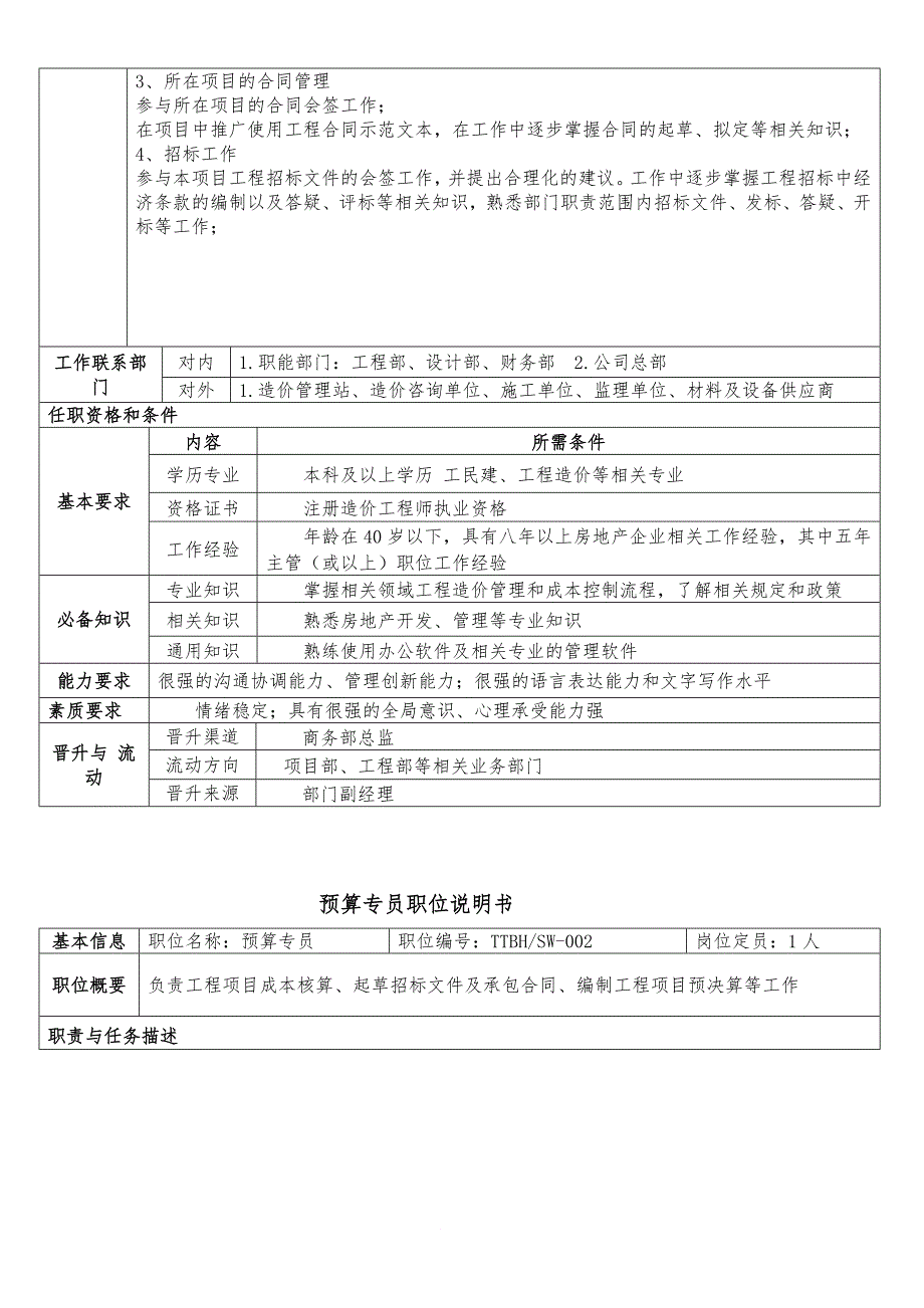 商务部岗位职责_第4页