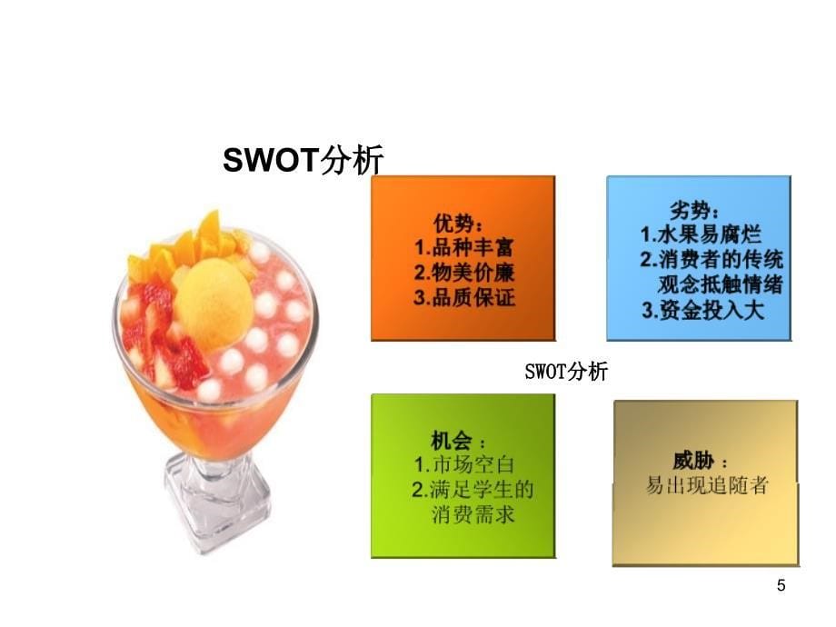 校园水果吧营销方案PPT_第5页