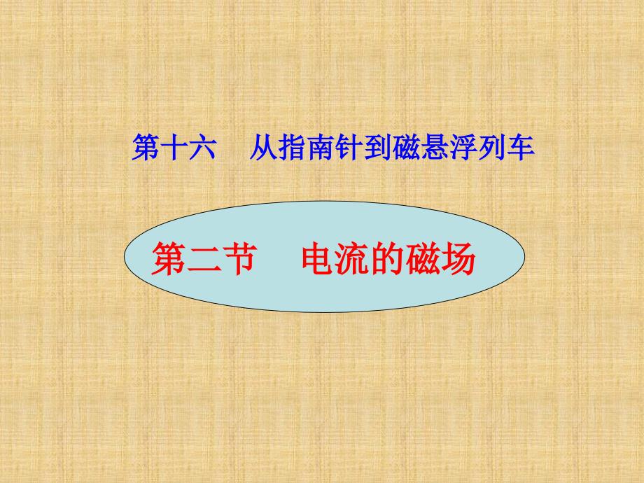 第十六从指南针到磁悬浮列车教学课件_第1页