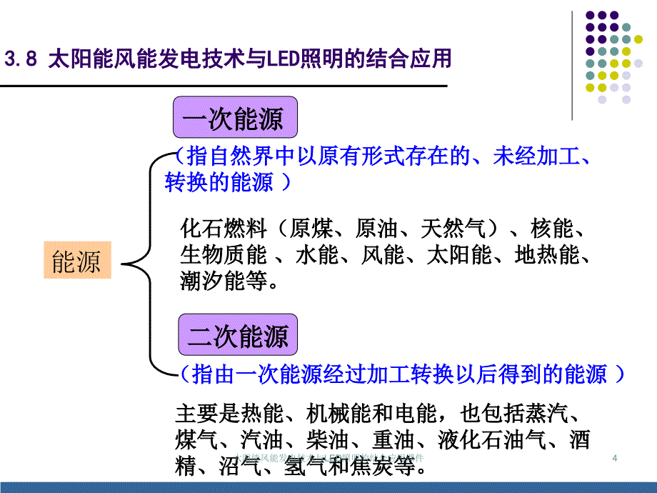 太阳能风能发电技术与LED照明的结合应用课件_第4页