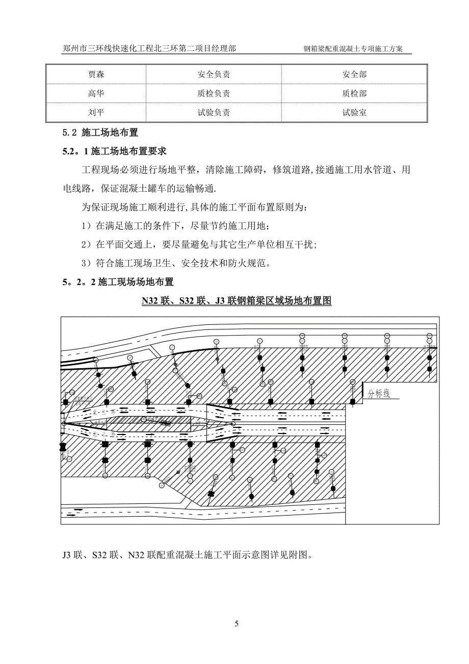 钢箱梁配重混凝土专项施工方案试卷教案_第5页