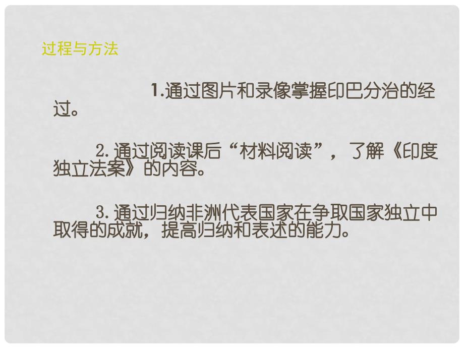 九年级历史下册 第三单元 第14课 殖民废墟上的重建讲义课件 北师大版_第4页