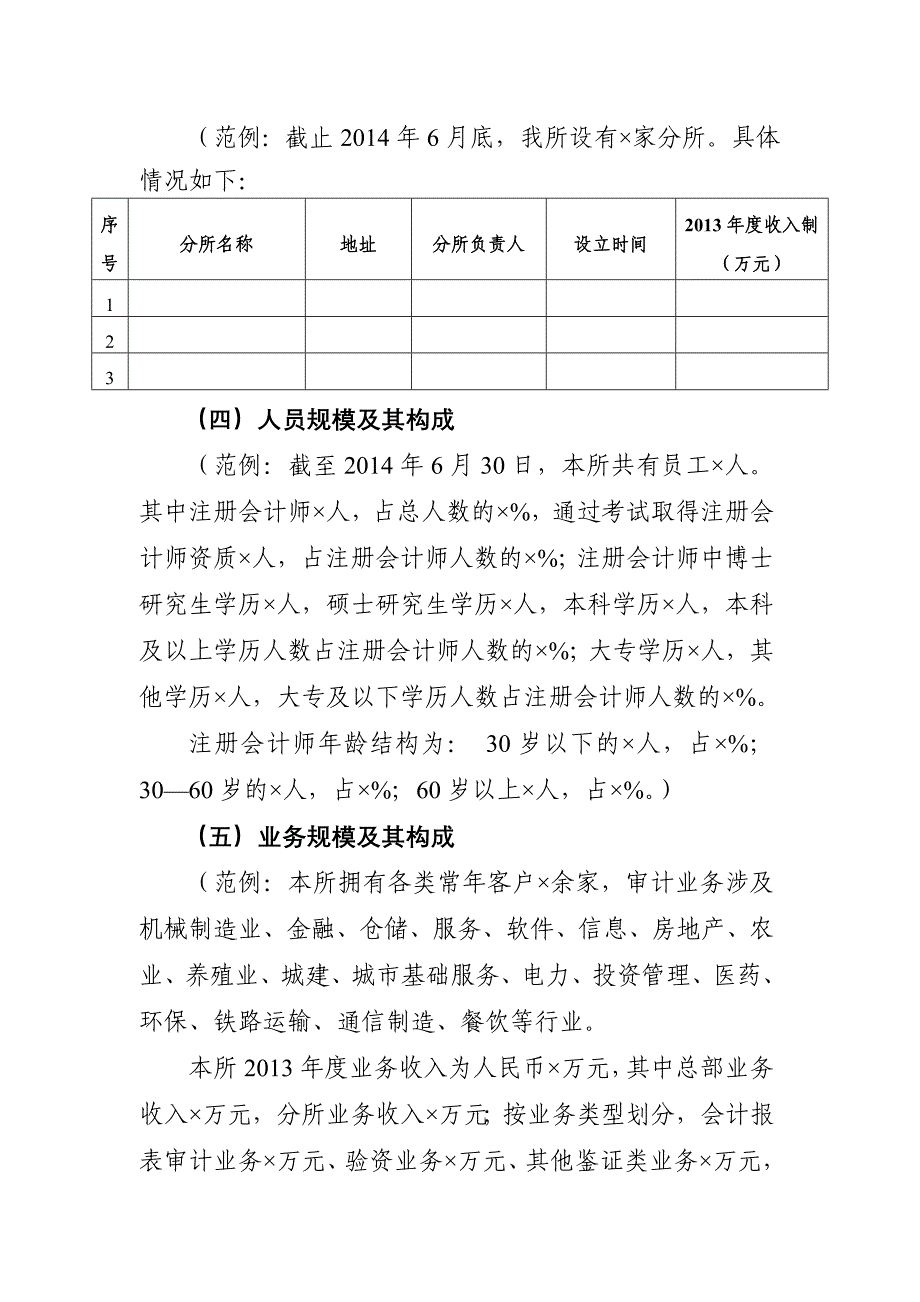 3、会计师事务所执业质量自查报告（参考格式）附件3.doc_第3页