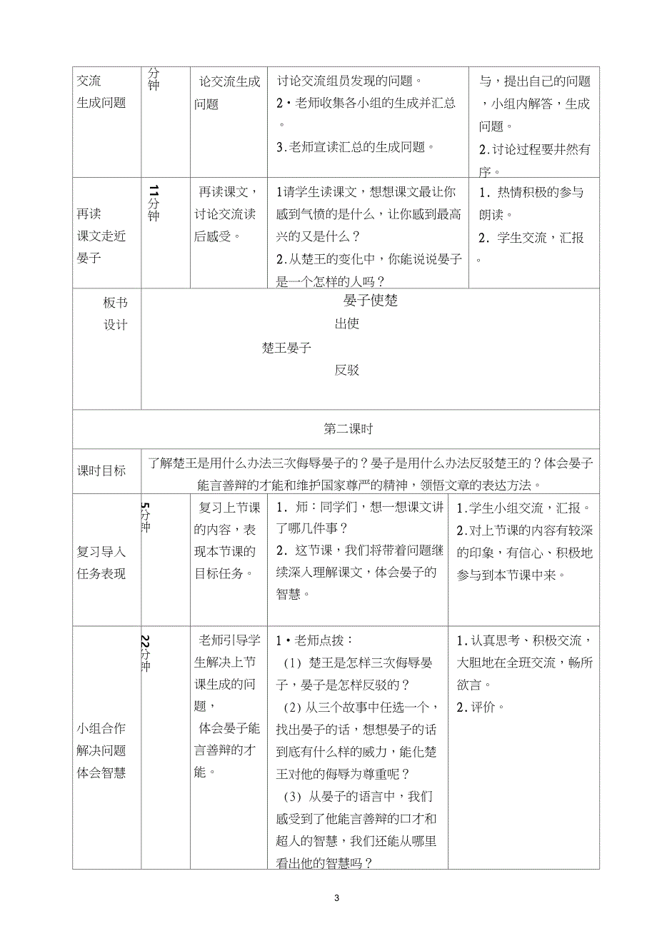 11、《晏子使楚》导学案修改_第3页