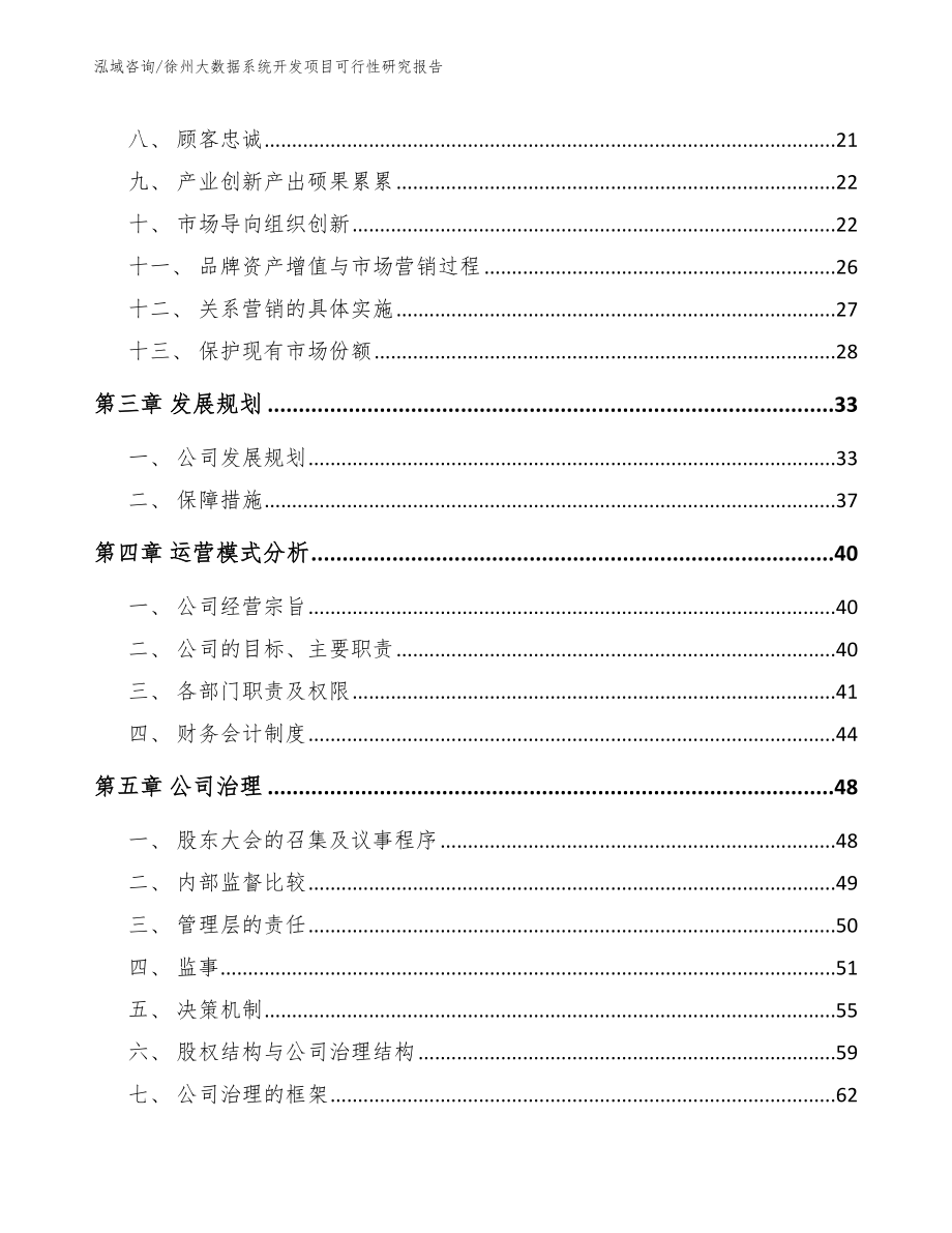 徐州大数据系统开发项目可行性研究报告模板范文_第4页