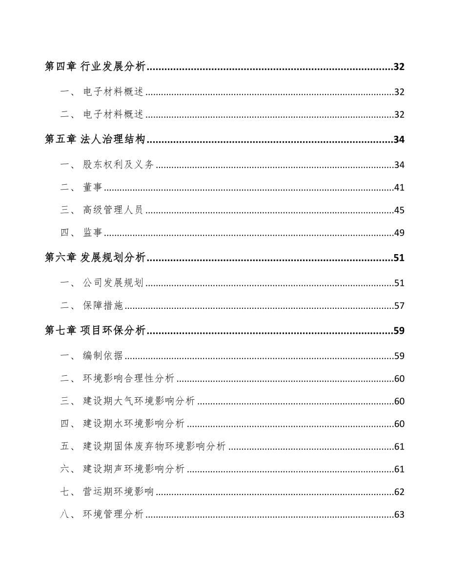 成立年产xxx吨电子浆料公司可行性分析报告_第5页