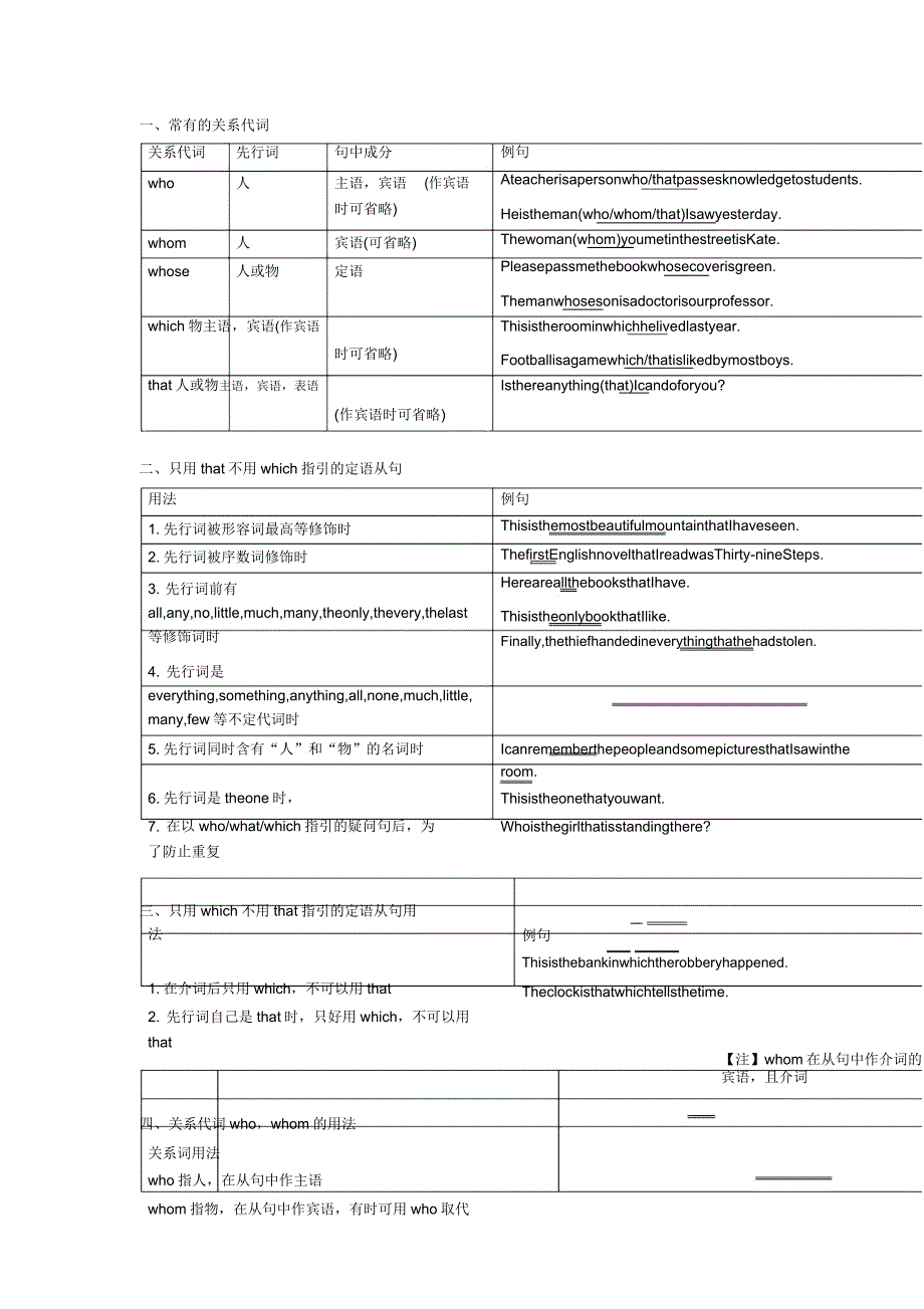 中考英语专题定语从句2.doc_第2页