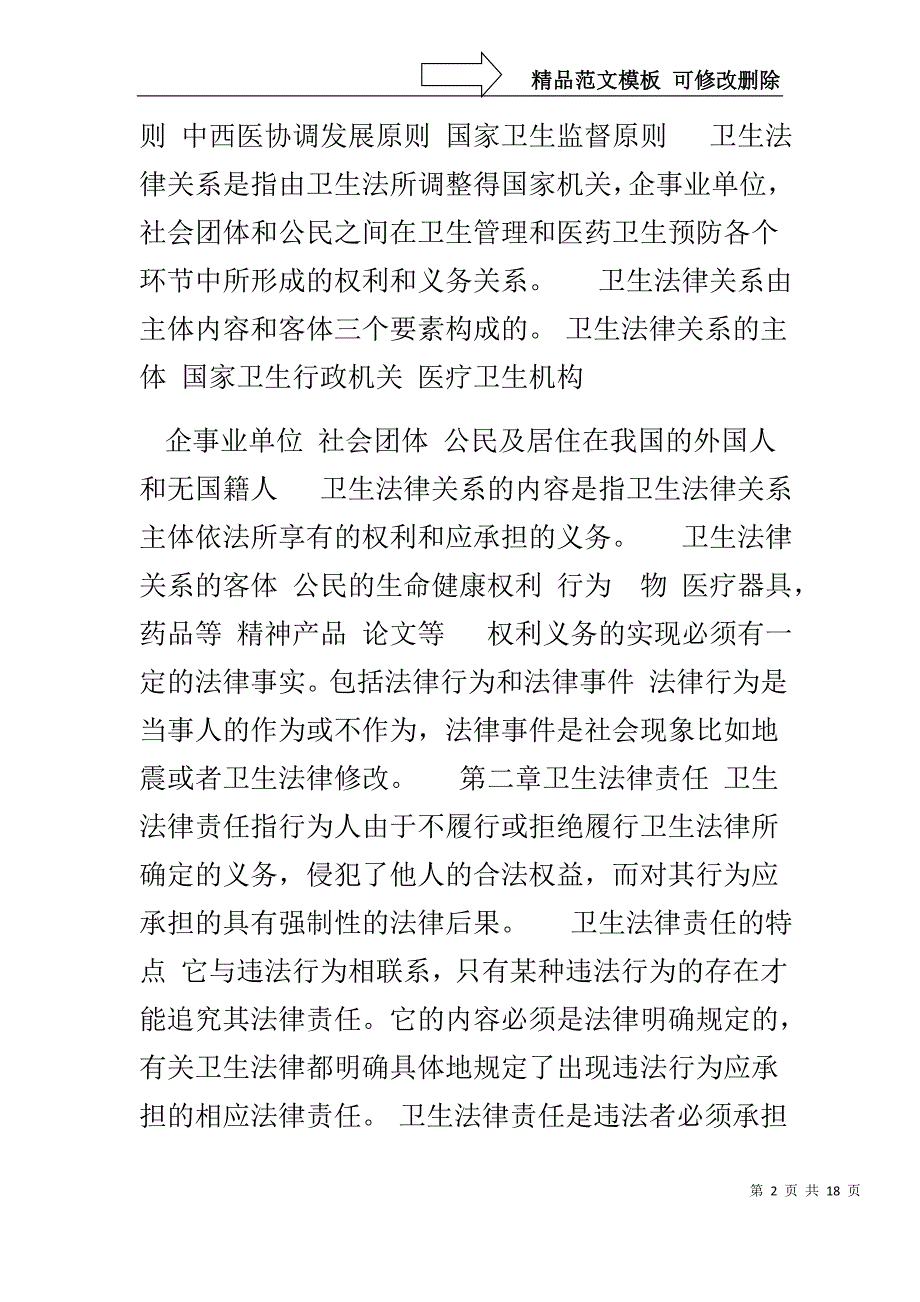 卫生法规重点_第2页