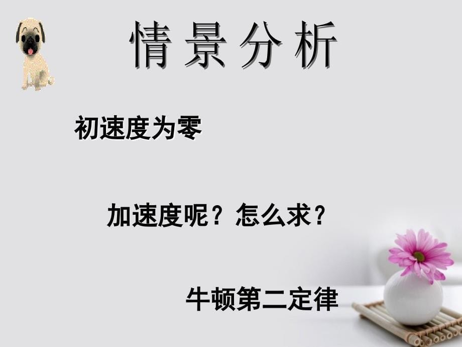 内蒙古准格尔旗高中物理 4.6 牛顿运动定律的应用课件 新人教版必修1_第5页