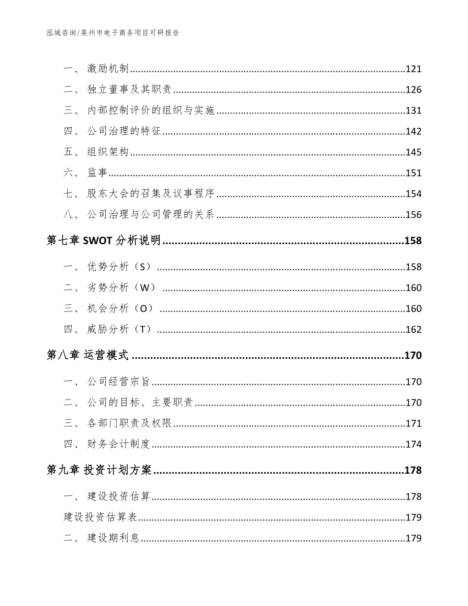 莱州市电子商务项目可研报告_第3页