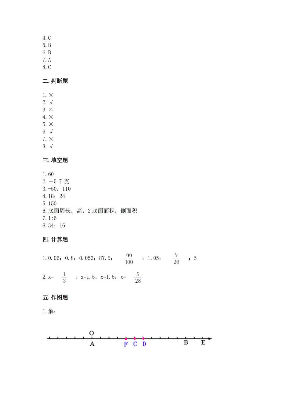 小升初数学期末测试卷(各地真题)word版.docx_第4页