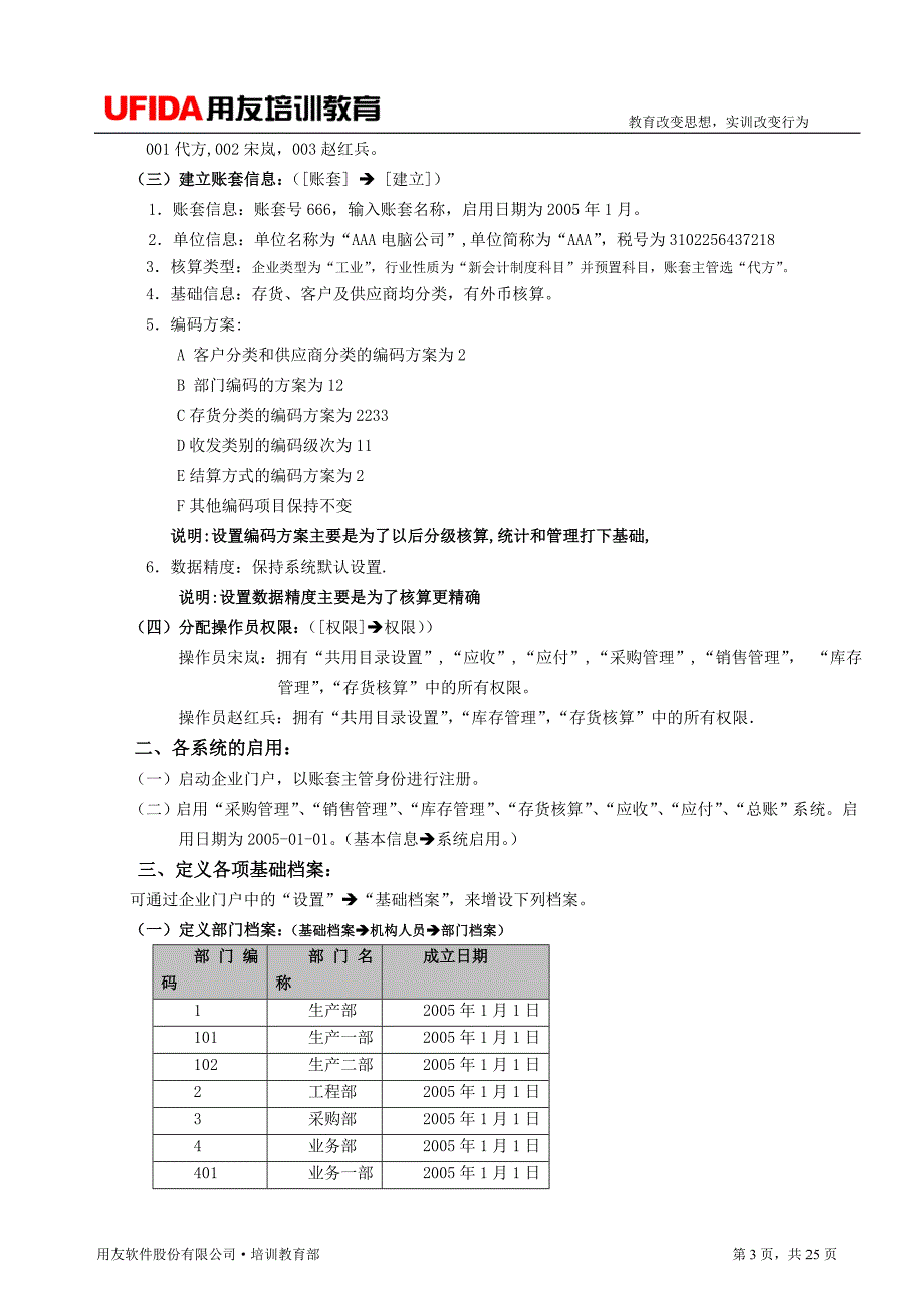 ERP供应链实验总_第3页