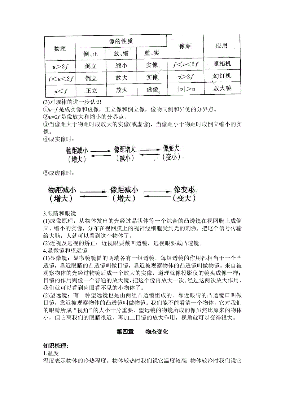 初中物理知识点总结(八年级部分)_第4页