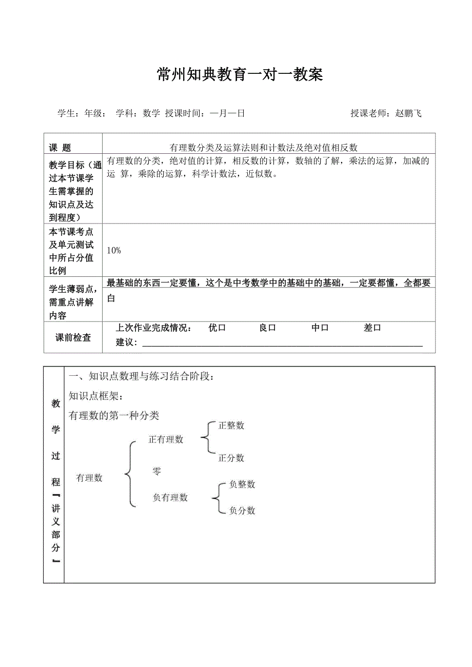 有理数分类及运算法则和计数法及绝对值相反数_第1页