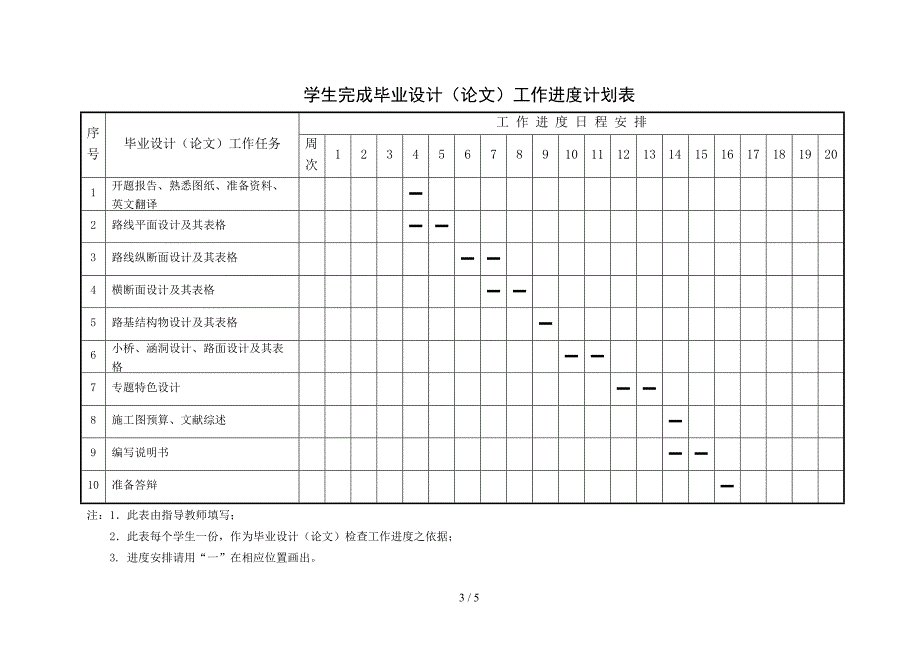 道路本毕设任务书4_第3页