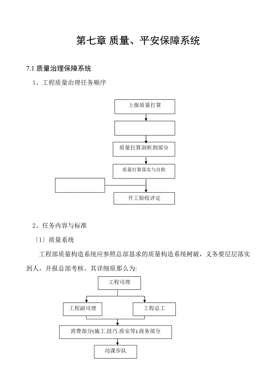 建筑行业完整第七章质量安全保证体系_第1页