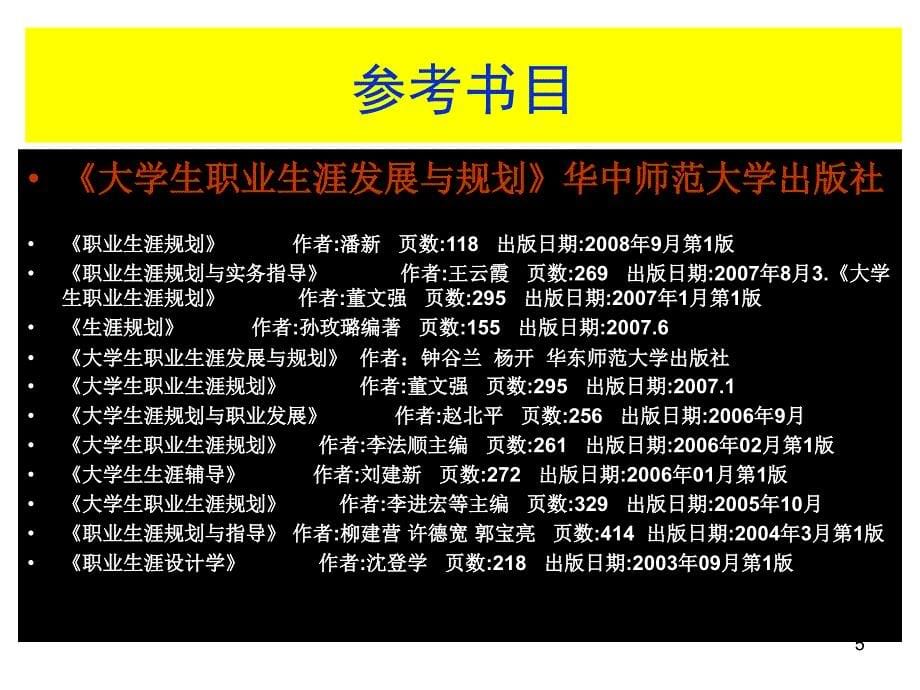 认识职业生涯规划--大学生职业生涯发展与规划PPT课件.ppt_第5页