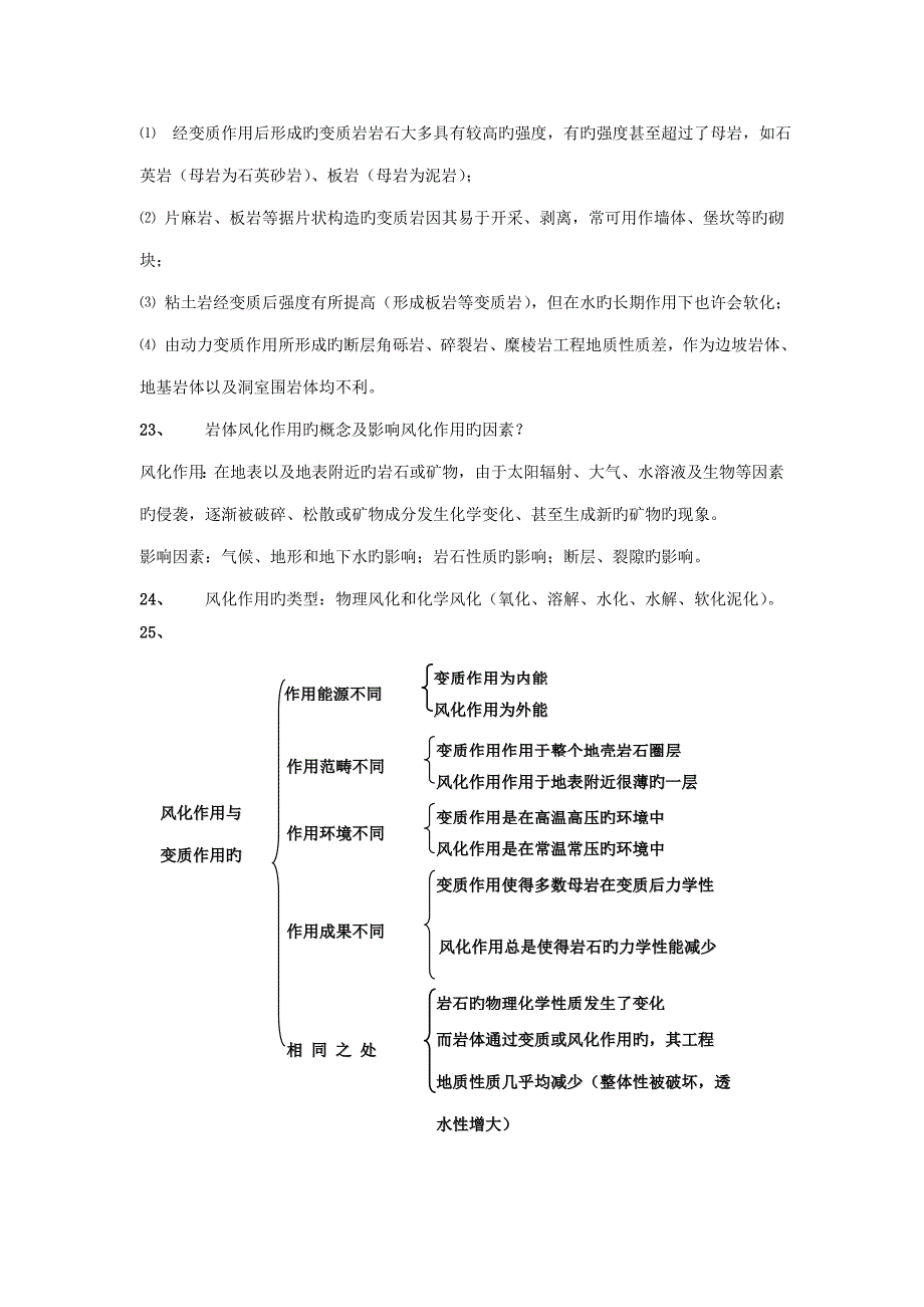 水工关键工程地质复习资料_第4页