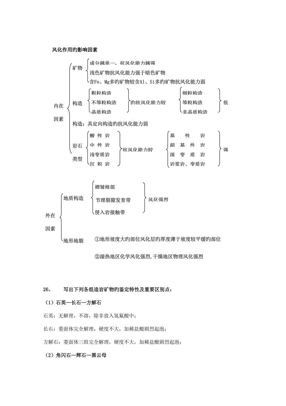 水工关键工程地质复习资料_第5页