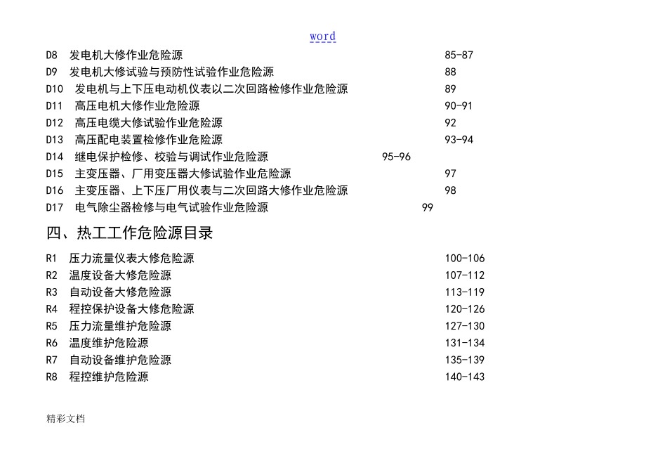 危险源辨识和控制要求措施检修_第4页