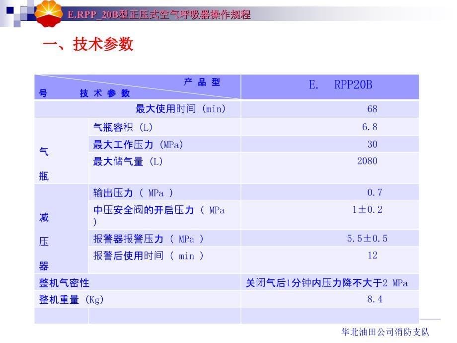 正压式空气呼吸器操作规程_第5页