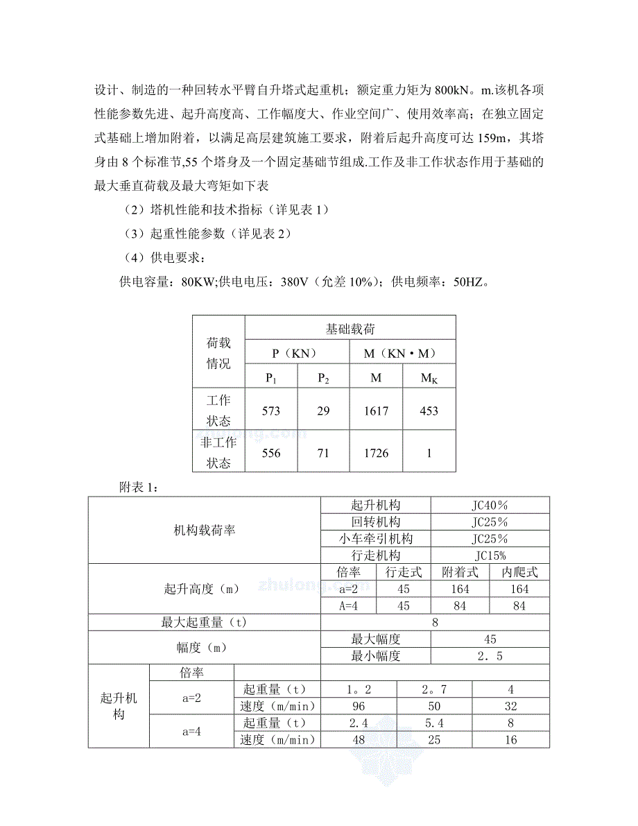 【施工方案】高层建筑多台塔吊施工方案[1]_第4页