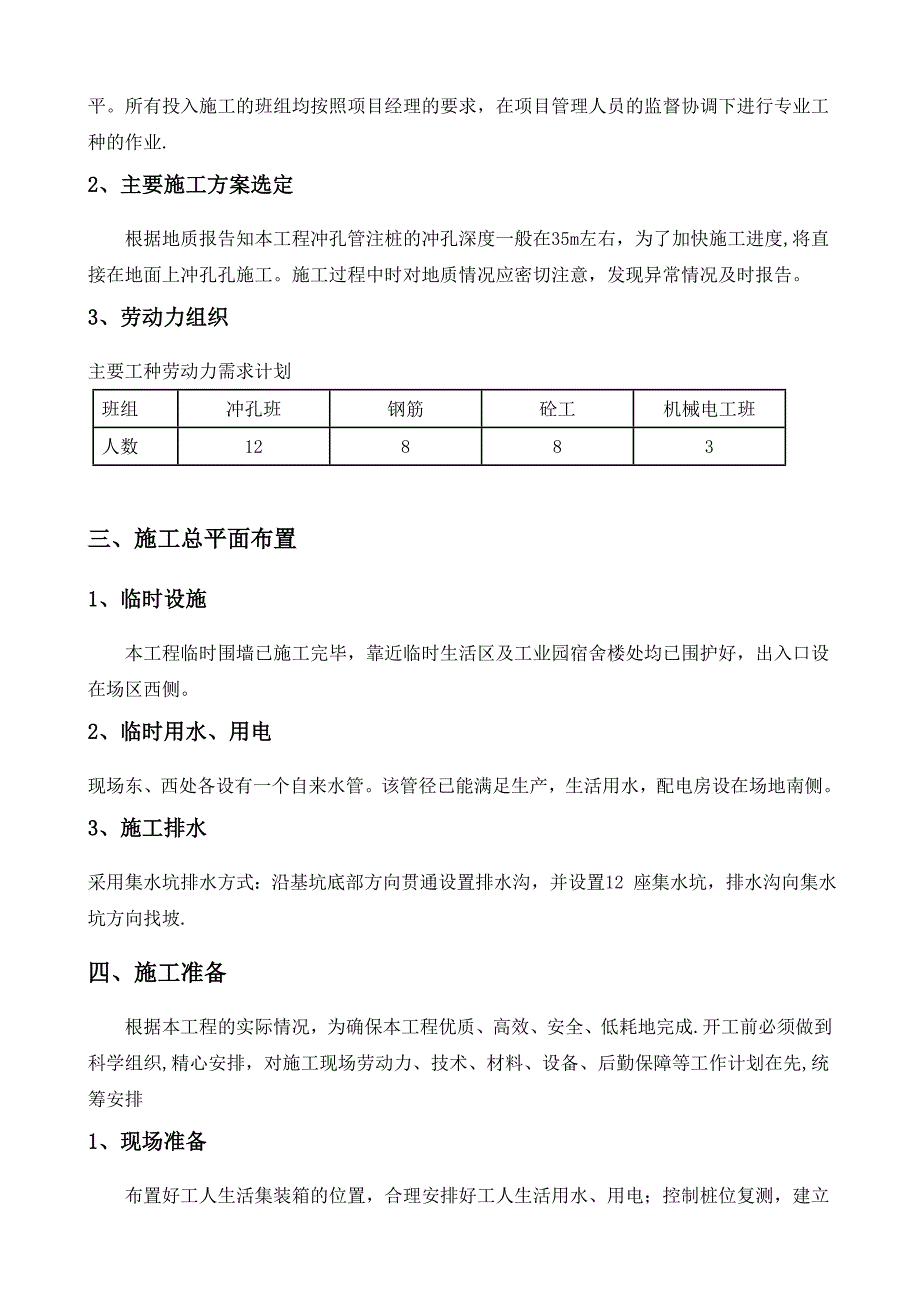 【建筑施工方案】冲孔灌注桩施工方案汇总_第2页