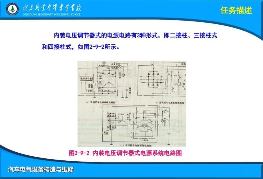 汽车电气任务四电源系统电路_第5页