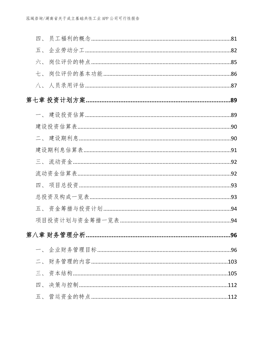 湖南省关于成立基础共性工业APP公司可行性报告_第4页