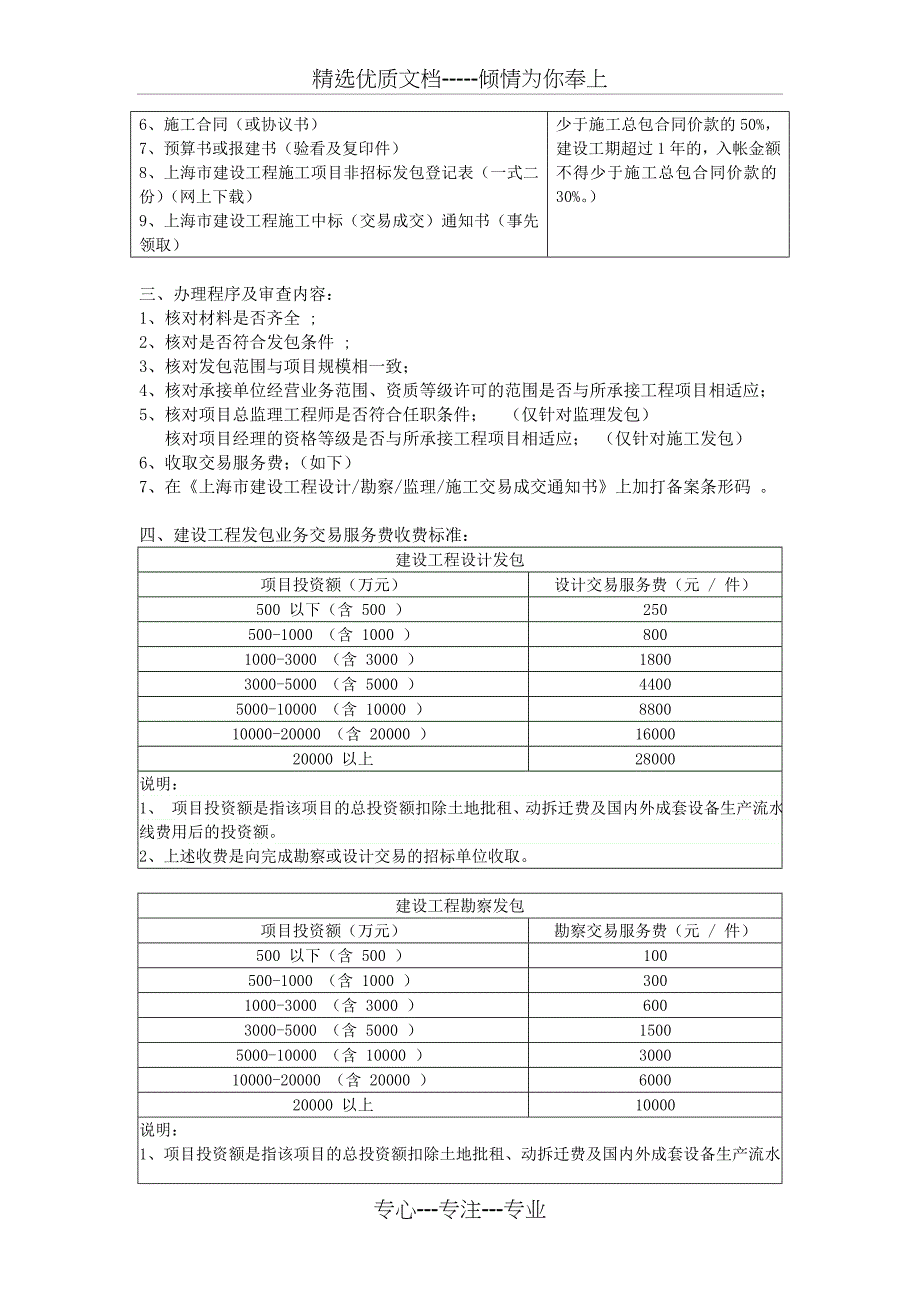 建设工程直接发包相关规定(上海)_第3页