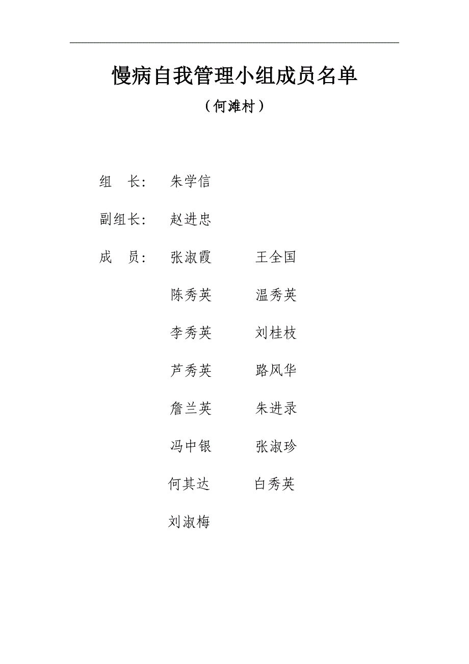 慢病示范工作资料患者自我管理小组台账.doc_第3页