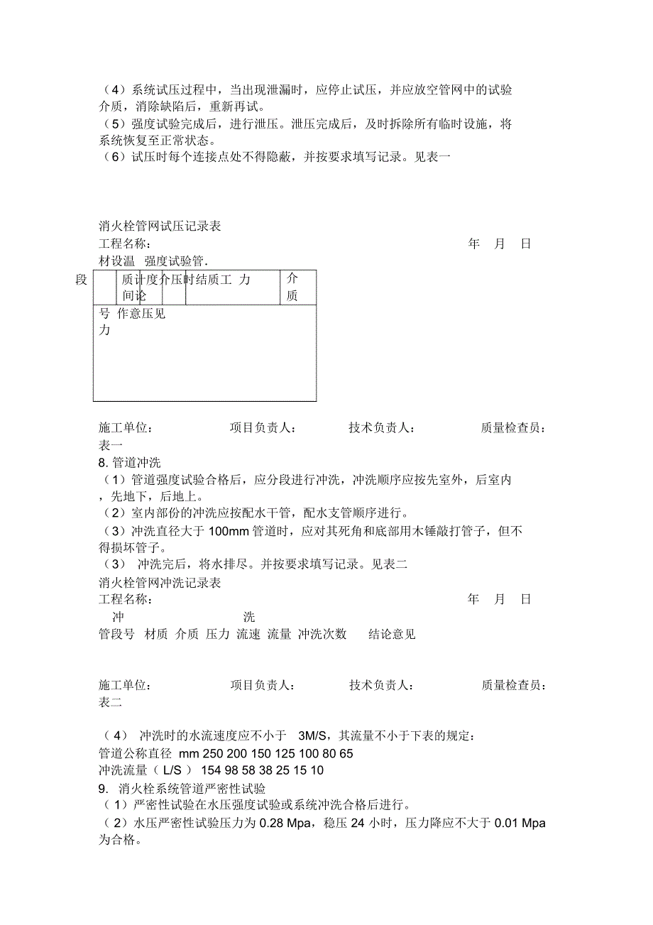 消防水管道及设备安装施工工艺_第3页