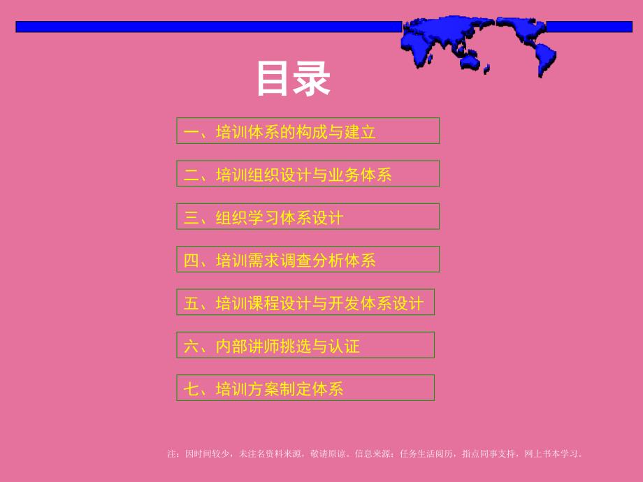 一培训体系的构成与建设ppt课件_第2页
