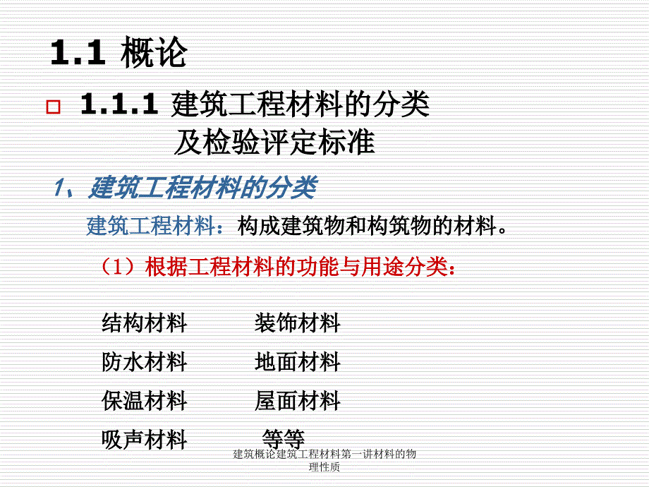 建筑概论建筑工程材料第一讲材料的物理性质课件_第4页