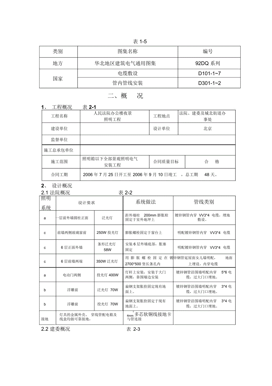 景观照明工程施工详细方案_第2页