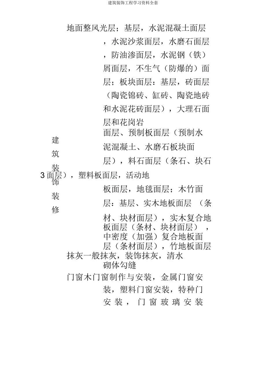 建筑装饰工程资料.docx_第5页