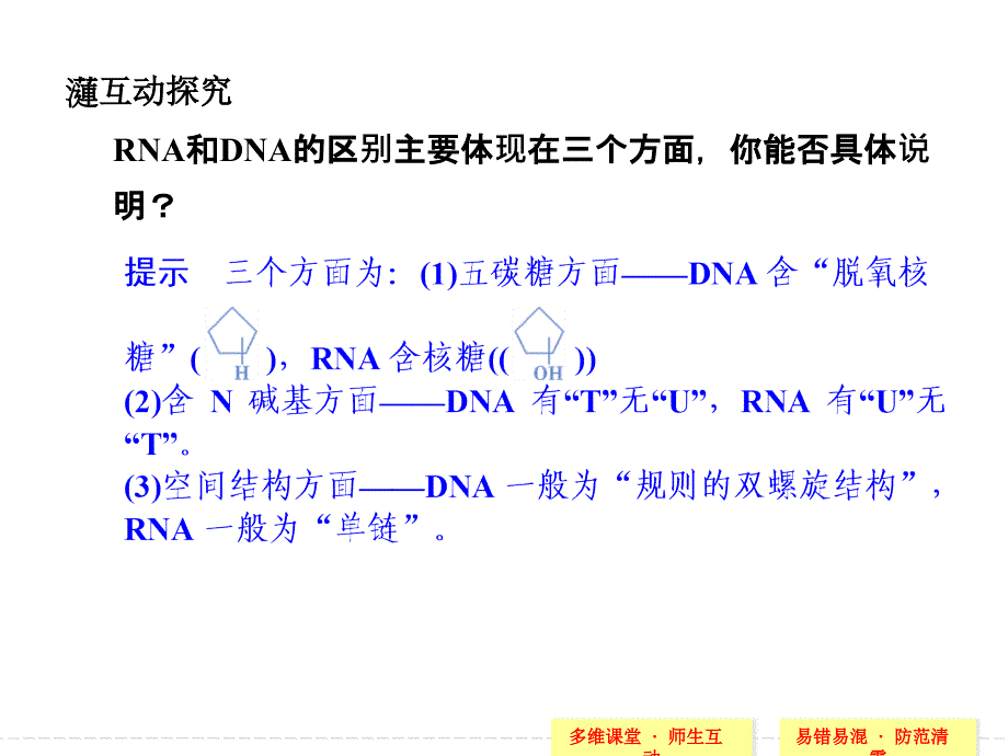 必修一第一单元第4讲遗传信息的携带者——核酸细胞中的糖类和脂质_第4页