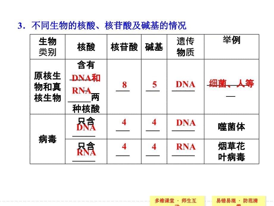 必修一第一单元第4讲遗传信息的携带者——核酸细胞中的糖类和脂质_第5页