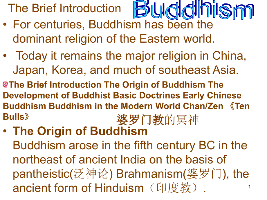 1全英文Buddhism311_第1页