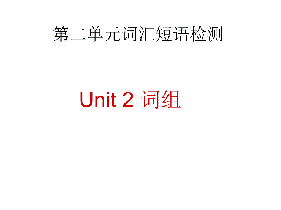 牛津高中英语模块3-unit2-词汇短语_第1页
