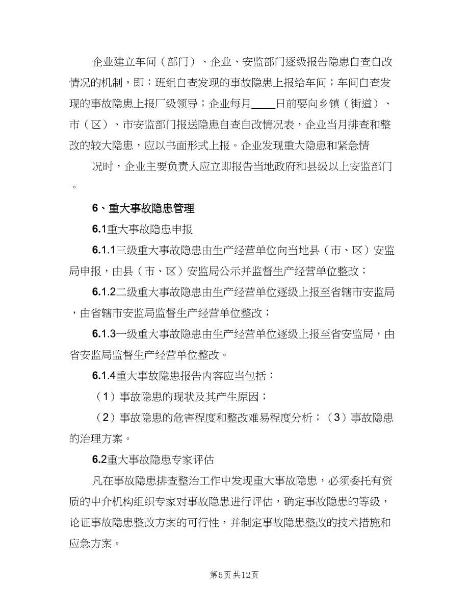 安全生产事故隐患排查治理工作制度（二篇）.doc_第5页