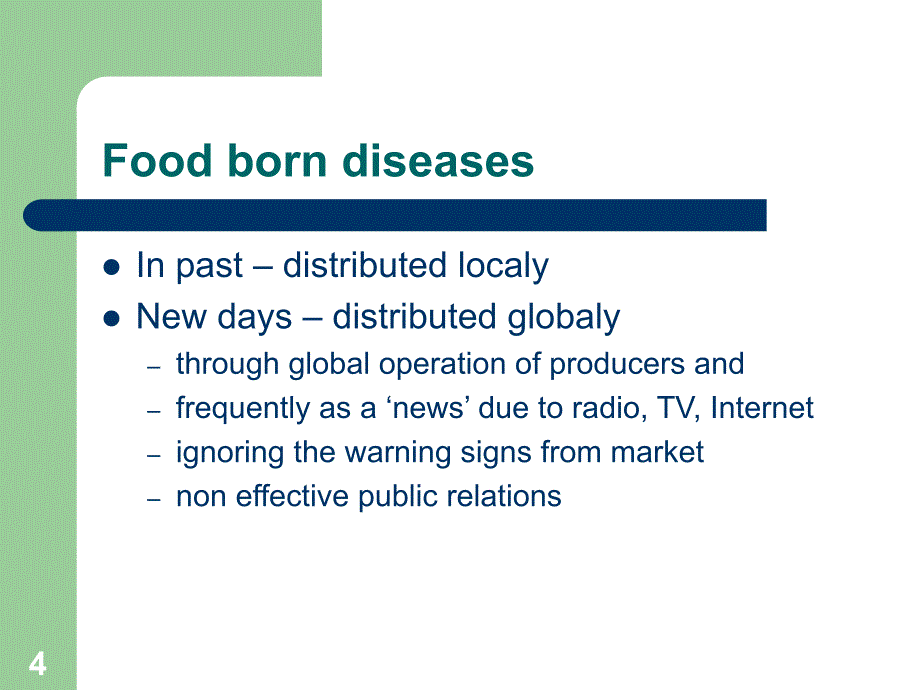 Analytical methods in assurance of food quality, safety and origin在保证食品质量的分析方法安全和起源_第4页