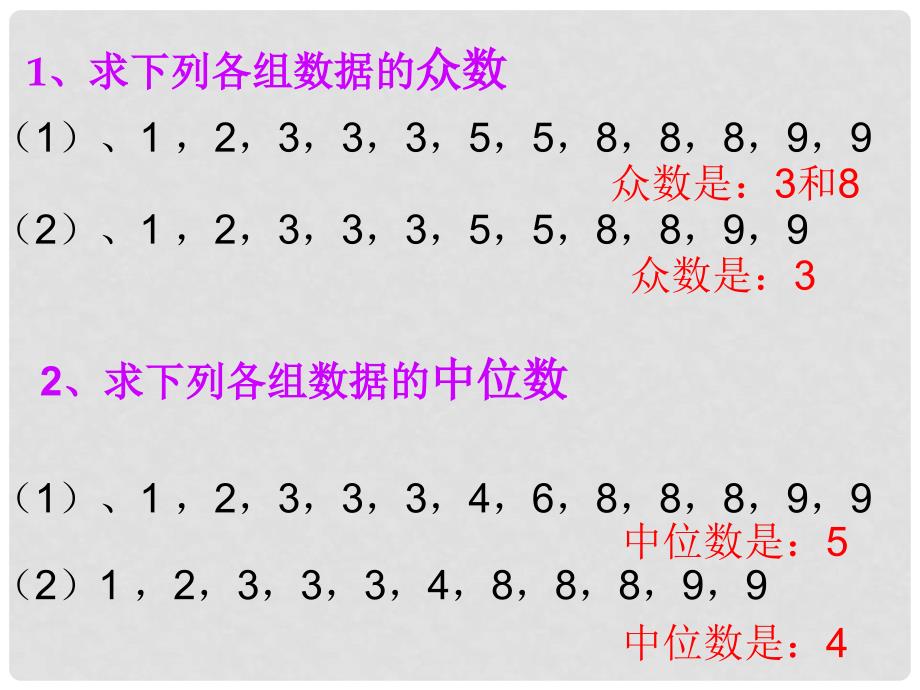 高中数学 1.5.2 估计总体的数字特征课件 北师大版必修3_第3页