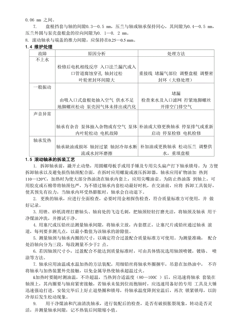 泵的检修工艺规程_第2页