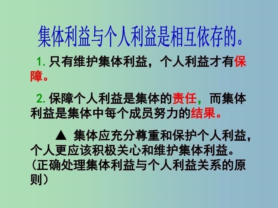 九年级政治全册 第二课 第一框 承担关爱集体的责任课件 新人教版.ppt_第5页