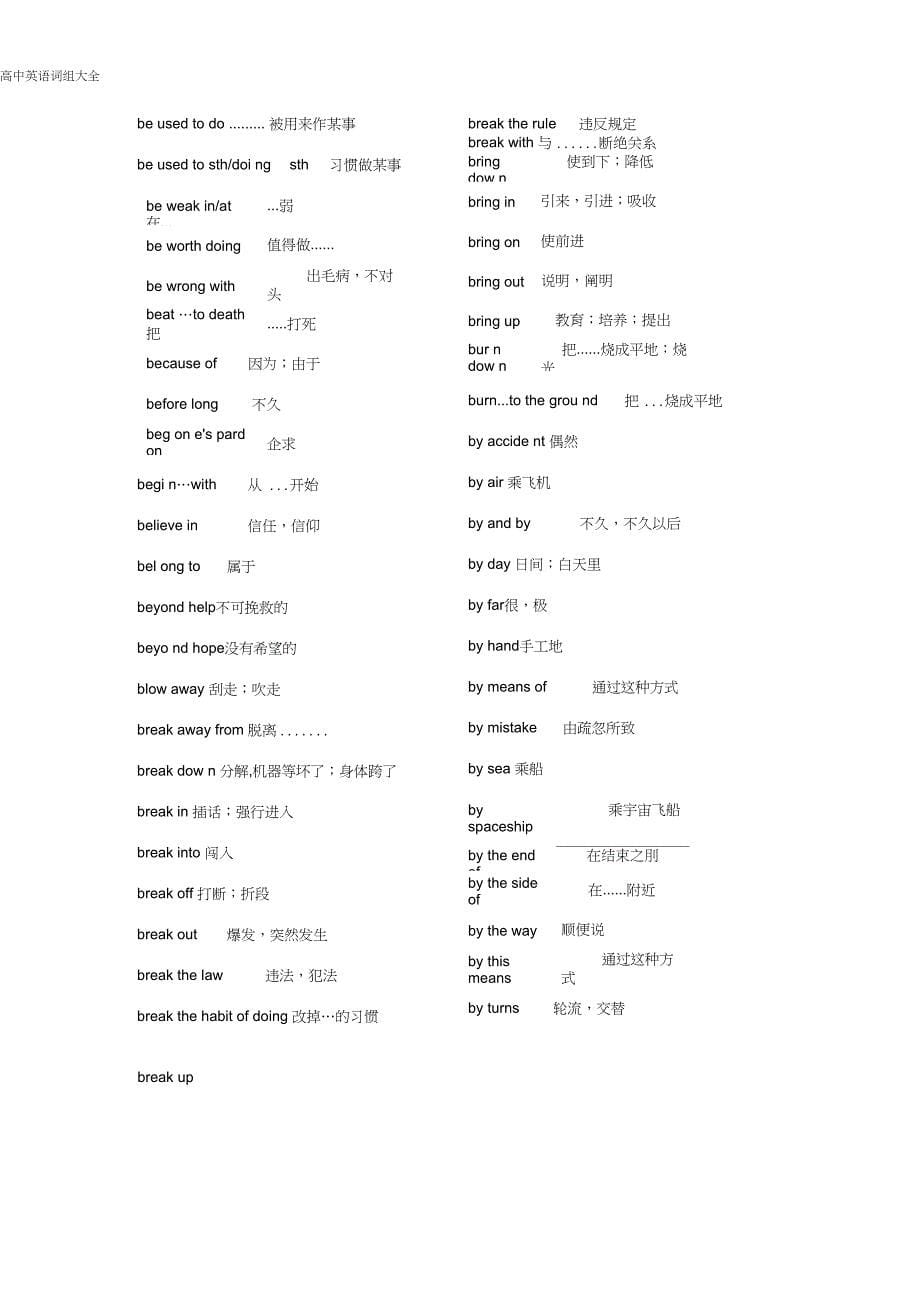 (完整word版)高中英语短语大全(3),推荐文档_第5页