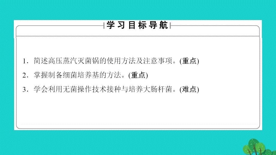 高中生物第1章无菌操作技术实践第1节微生物的分离和培养课件苏教版选修_第2页