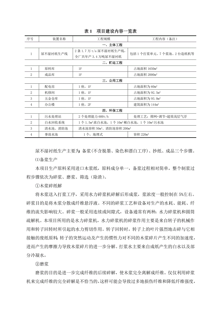 福建聚辉纸业有限公司年产3.4万吨尿不湿衬纸项目环境影响评价报告书_第2页