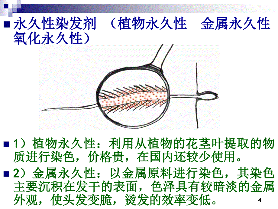 1染发课程染膏的成份和原理优秀课件_第4页