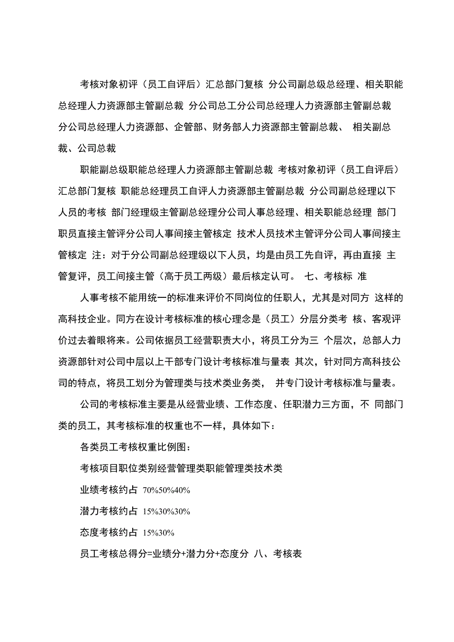 企业员工绩效考核方案5篇_第3页